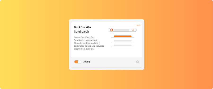 Filtro DuckDuckGo