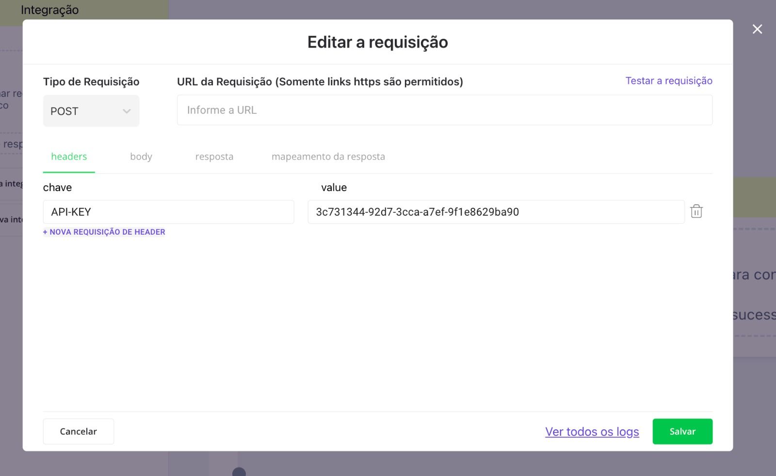 head - Bloco de Integração