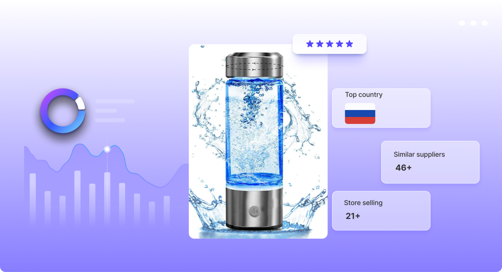 Hydrogen H2 Water Glass Bottle Machine