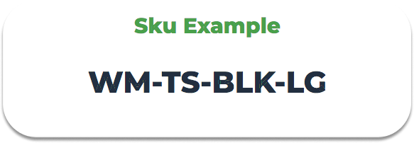 SKU Example