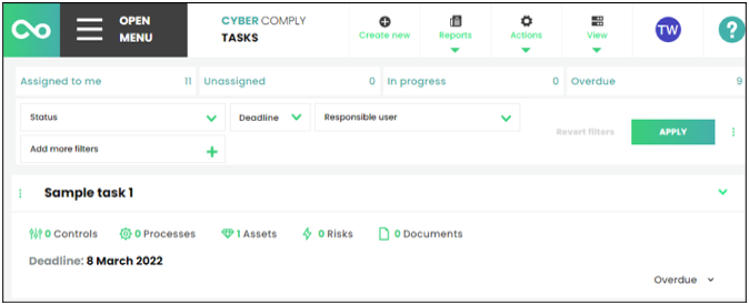 Example task