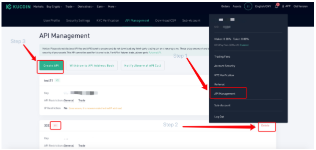 How to update KuCoin v1 API to v2 API | HyperLinq Help Center