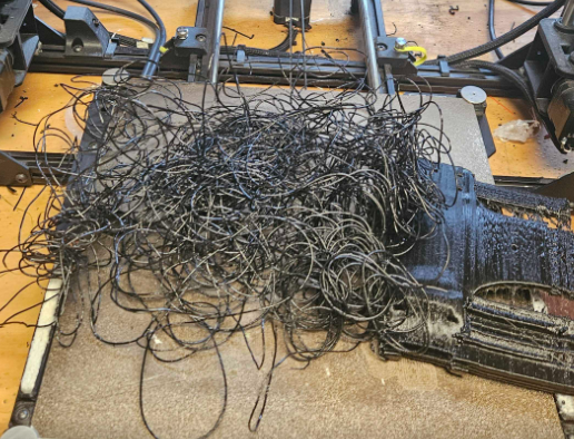 Messy Pile of Filament