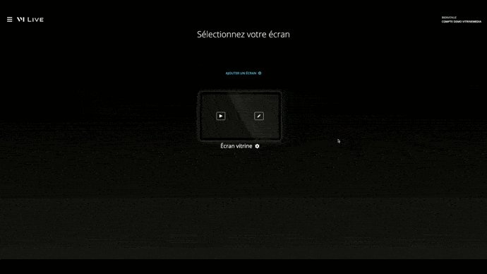 Stellen Sie Ihren Bildschirm über VM LIVE ein