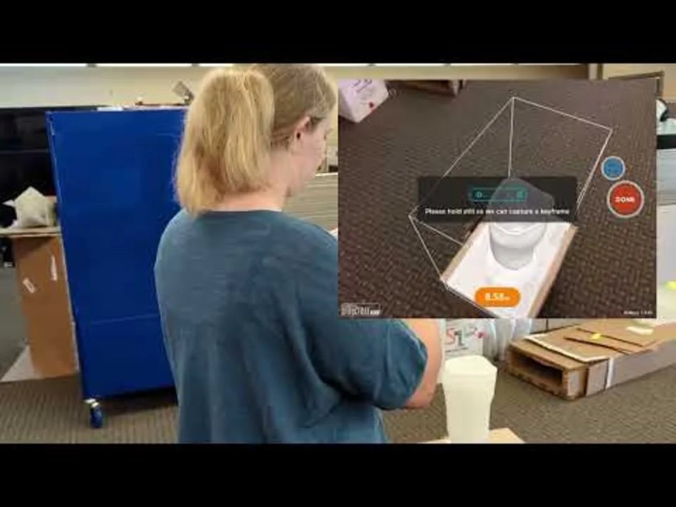 Scanning The Inside of A Negative Cast